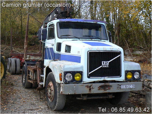 Ensemble grumier Volvo occasion