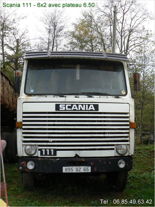 Camion porteur Scania 111